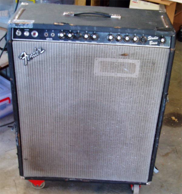 studio bass before